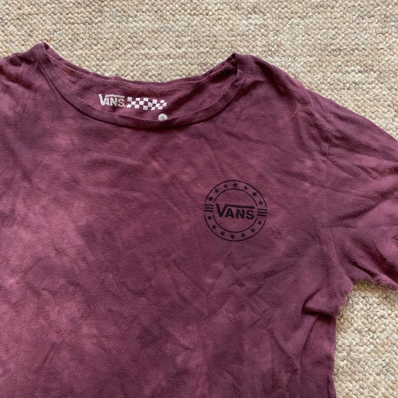 Tie-Dye Vans T-Shirt - Picture 1 of 4